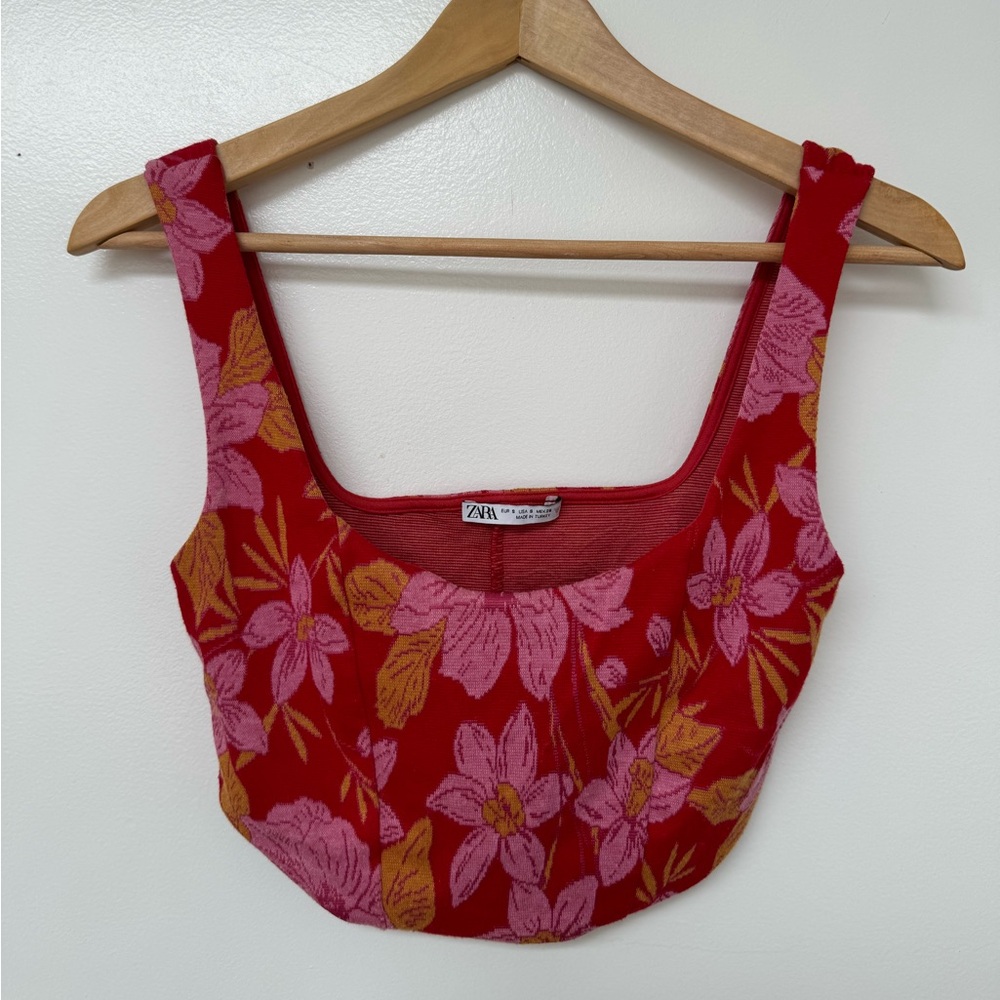 Zara Floral Tank Top
